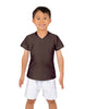 Solid Lycra Boys V-Neck T-Shirt