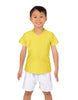 Solid Lycra Boys V-Neck T-Shirt