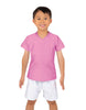 Solid Lycra Boys V-Neck T-Shirt