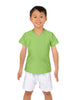 Solid Lycra Boys V-Neck T-Shirt