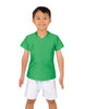 Solid Lycra Boys V-Neck T-Shirt