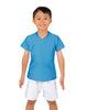 Solid Lycra Boys V-Neck T-Shirt