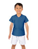 Solid Lycra Boys V-Neck T-Shirt