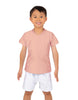 Solid Lycra Boys V-Neck T-Shirt