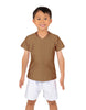 Solid Lycra Boys V-Neck T-Shirt