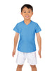 Solid Lycra Boys V-Neck T-Shirt