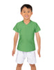 Solid Lycra Boys V-Neck T-Shirt