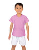 Solid Lycra Boys V-Neck T-Shirt