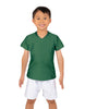 Solid Lycra Boys V-Neck T-Shirt