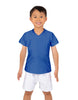 Solid Lycra Boys V-Neck T-Shirt