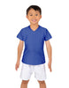 Solid Lycra Boys V-Neck T-Shirt