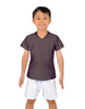 Solid Lycra Boys V-Neck T-Shirt