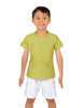 Solid Lycra Boys V-Neck T-Shirt