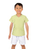Solid Lycra Boys V-Neck T-Shirt