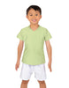 Solid Lycra Boys V-Neck T-Shirt