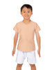 Solid Lycra Boys V-Neck T-Shirt