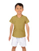Solid Lycra Boys V-Neck T-Shirt