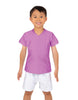 Solid Lycra Boys V-Neck T-Shirt