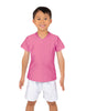Solid Lycra Boys V-Neck T-Shirt