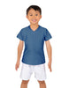 Solid Lycra Boys V-Neck T-Shirt