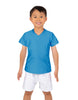 Solid Lycra Boys V-Neck T-Shirt