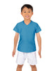 Solid Lycra Boys V-Neck T-Shirt