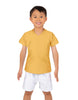 Solid Lycra Boys V-Neck T-Shirt