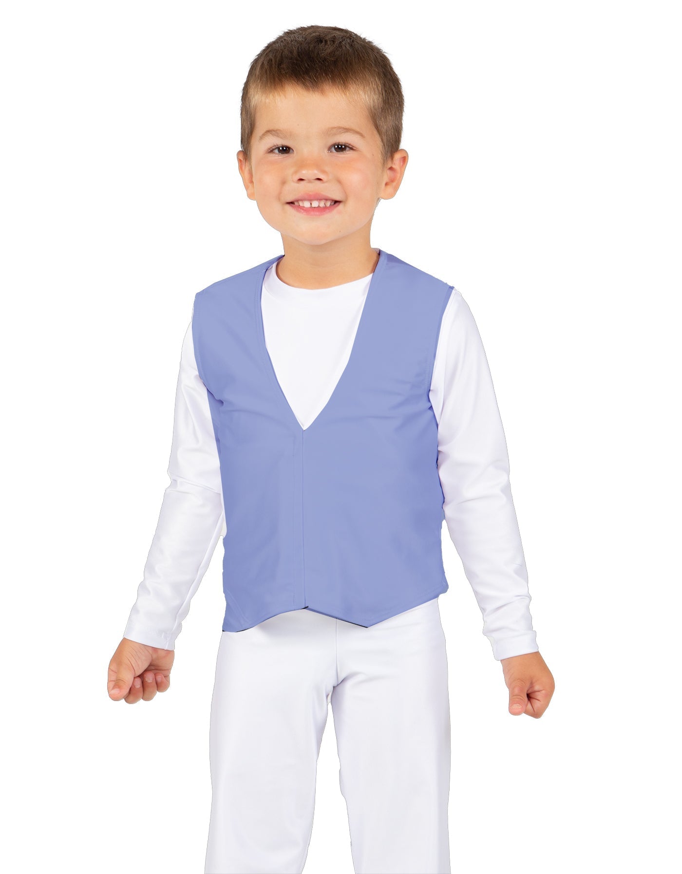 Solid Lycra Boys Vest