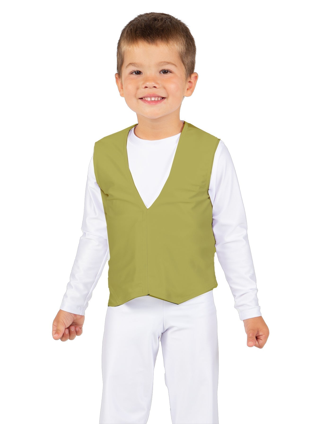 Solid Lycra Boys Vest