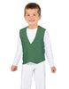 Solid Lycra Boys Vest
