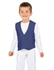 Solid Lycra Boys Vest
