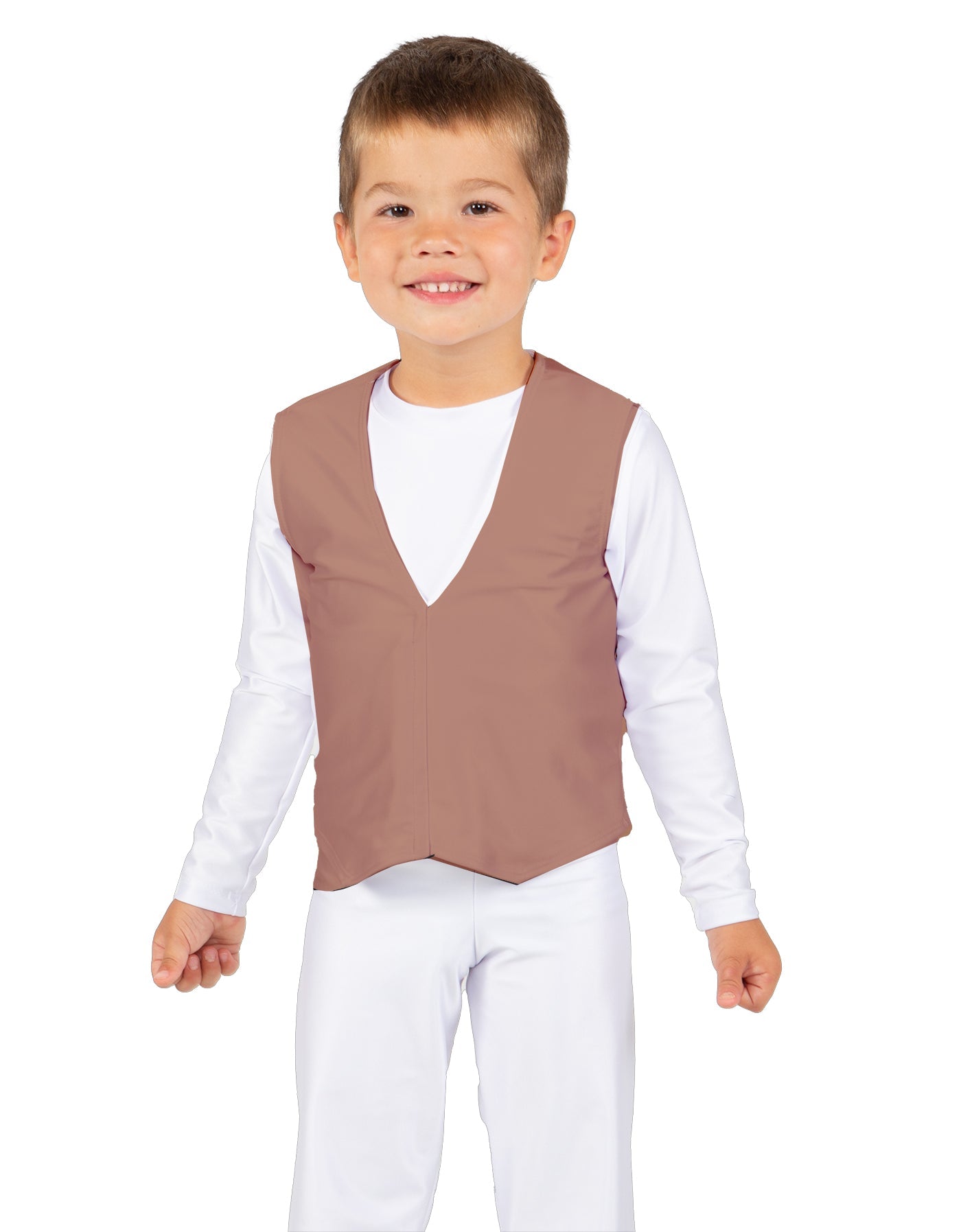 Solid Lycra Boys Vest