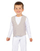 Solid Lycra Boys Vest