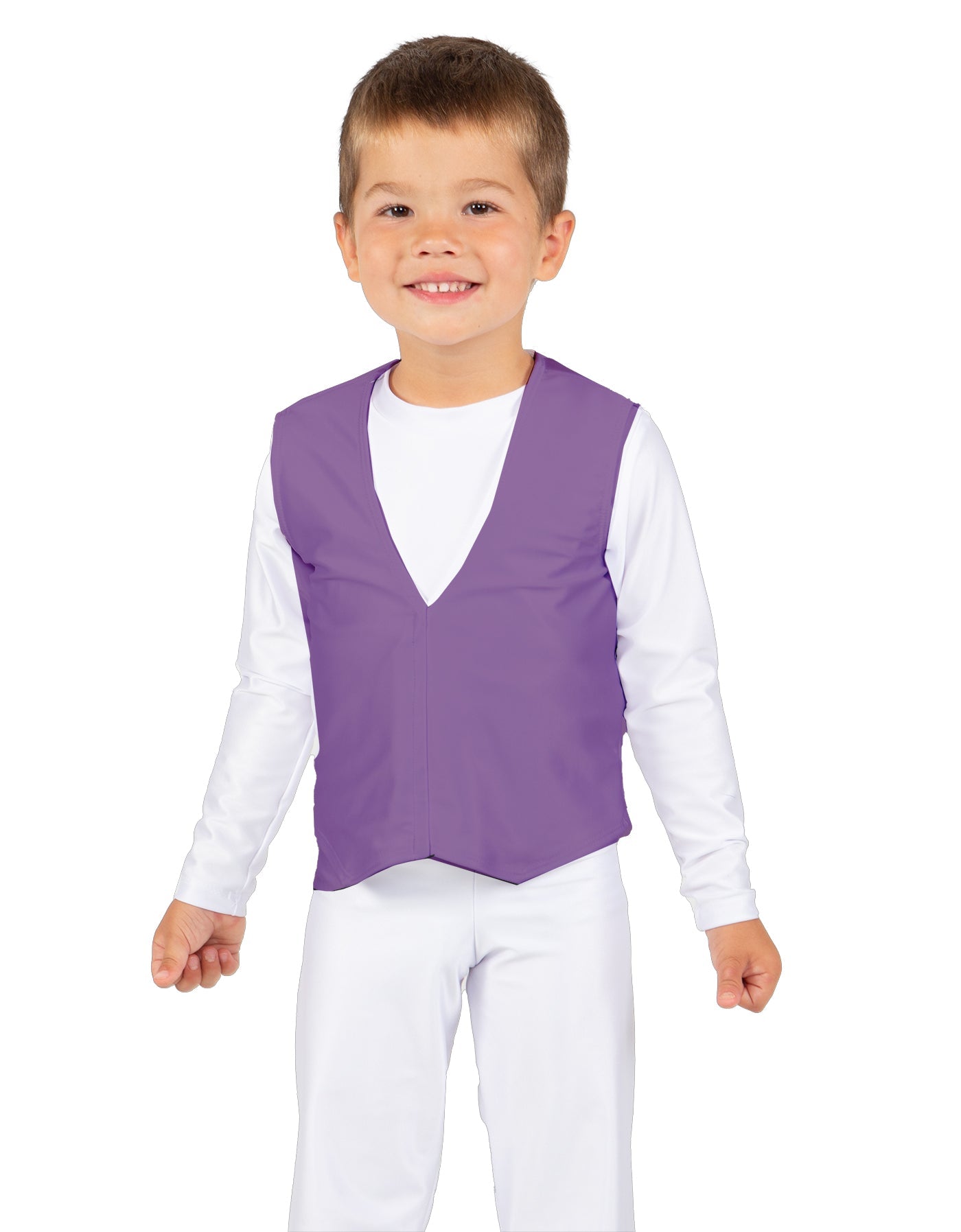 Solid Lycra Boys Vest