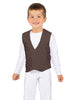 Solid Lycra Boys Vest