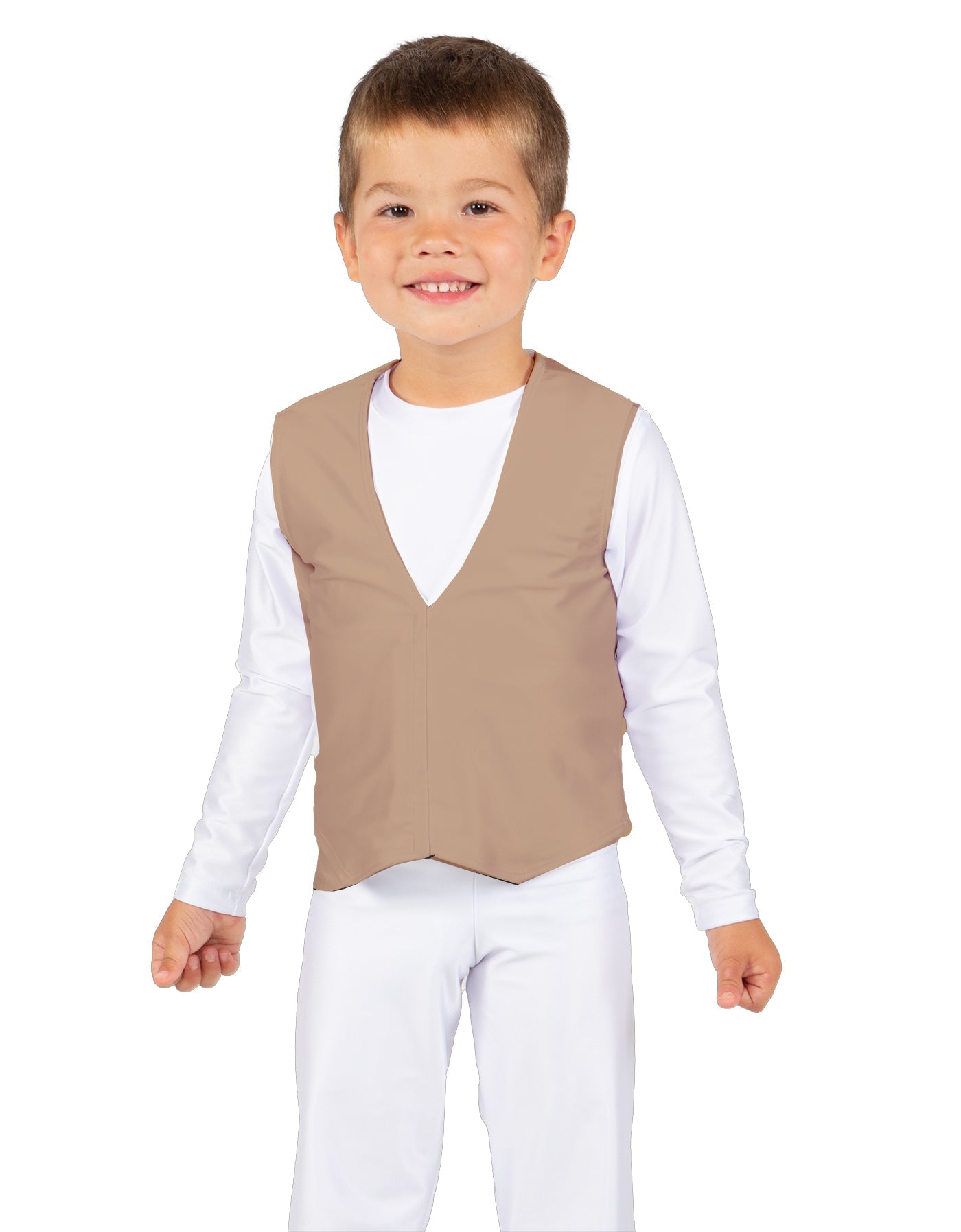 Solid Lycra Boys Vest