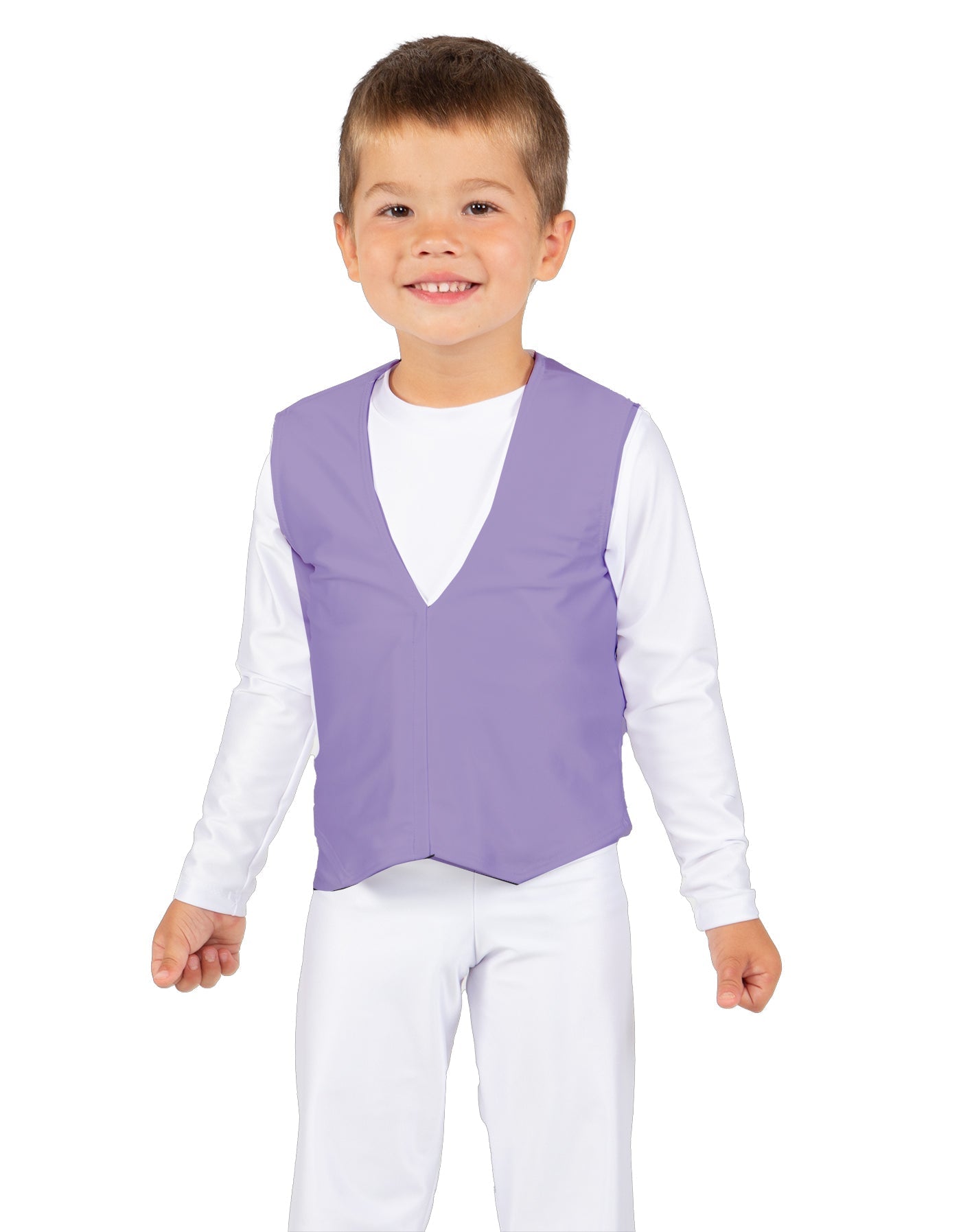 Solid Lycra Boys Vest