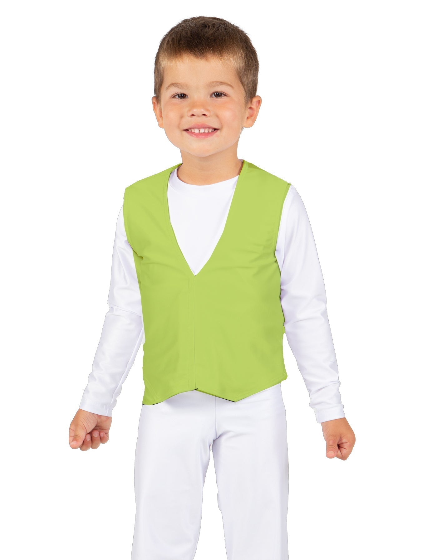 Solid Lycra Boys Vest