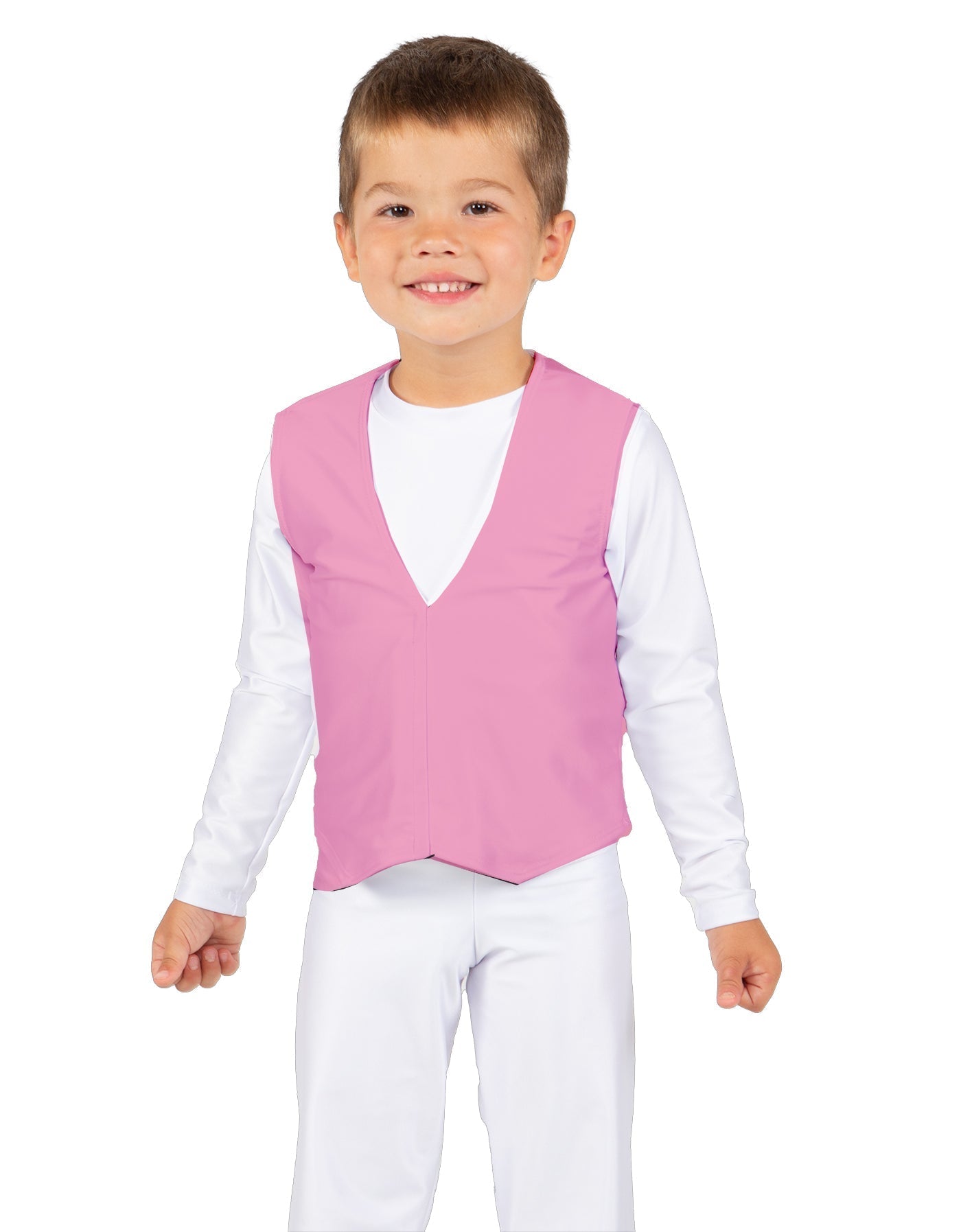 Solid Lycra Boys Vest