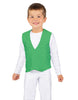 Solid Lycra Boys Vest