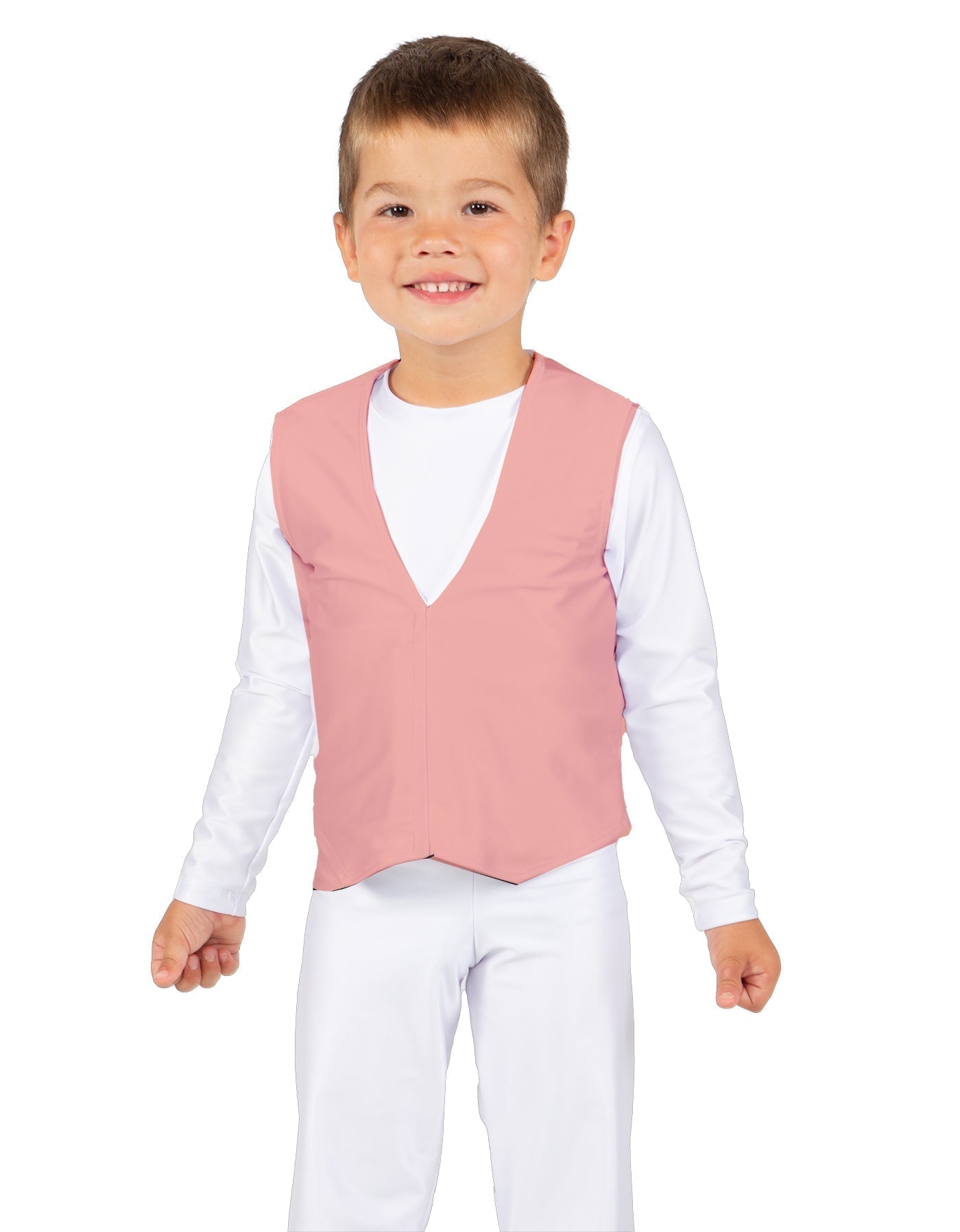 Solid Lycra Boys Vest