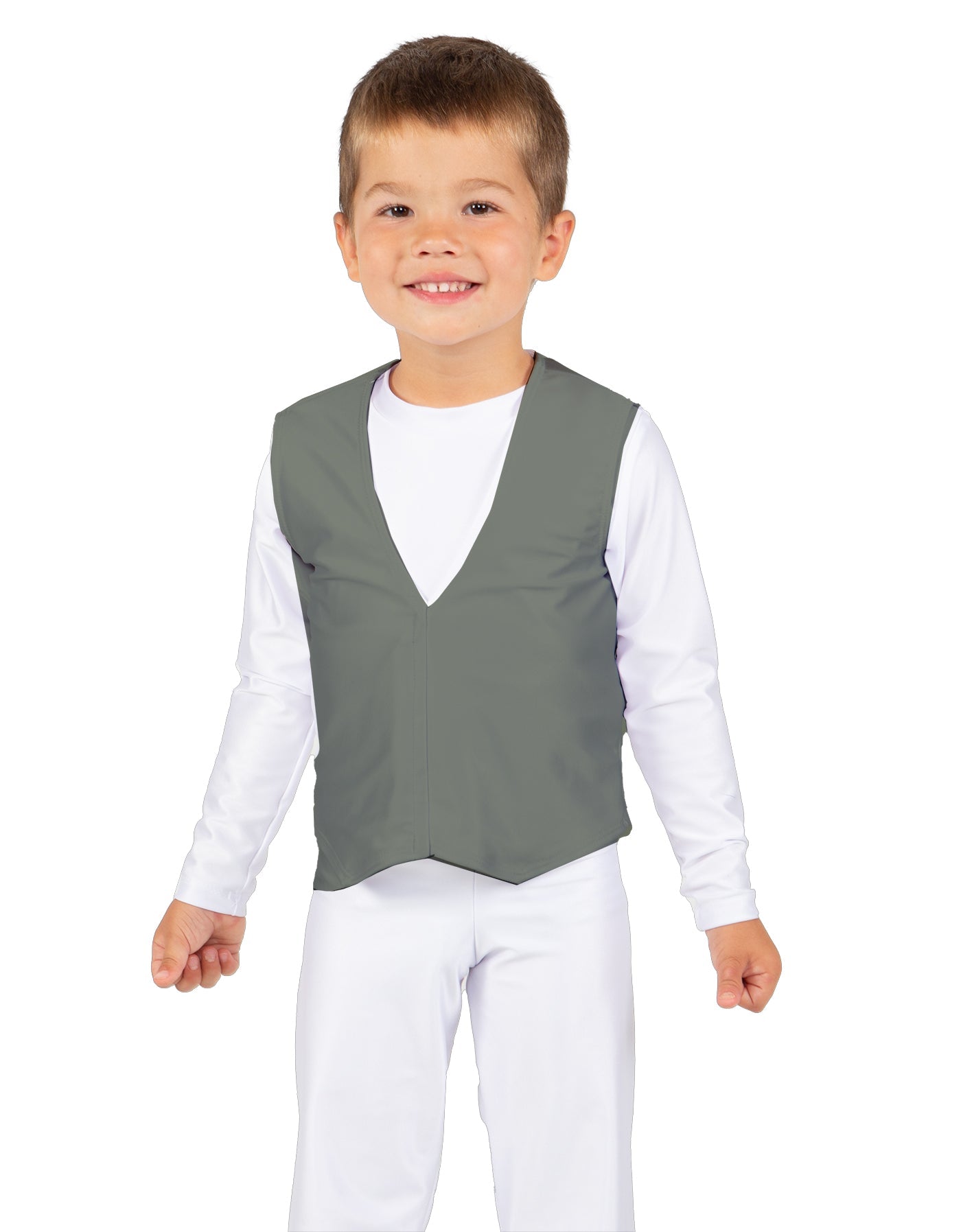 Solid Lycra Boys Vest