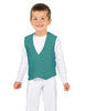 Solid Lycra Boys Vest