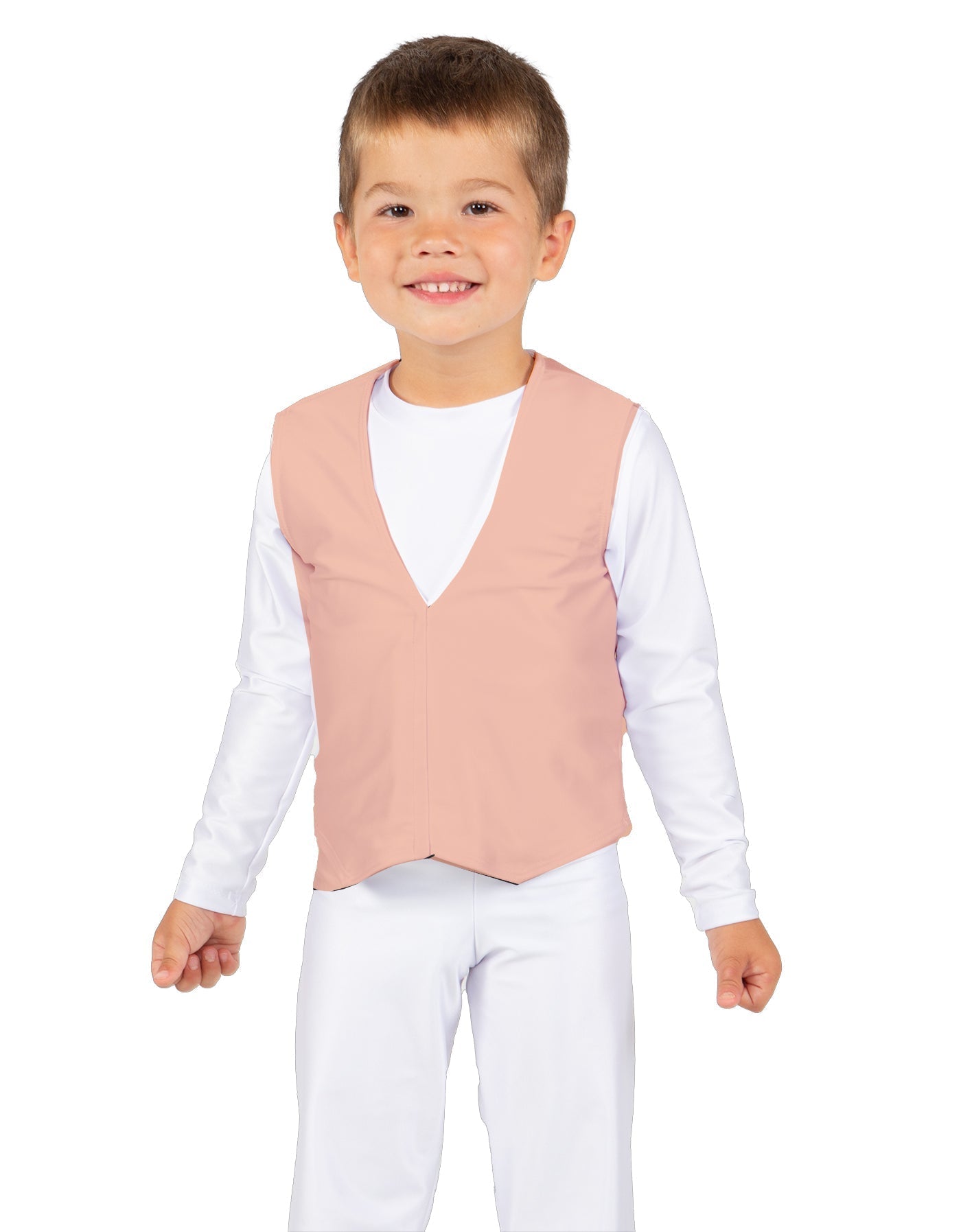 Solid Lycra Boys Vest