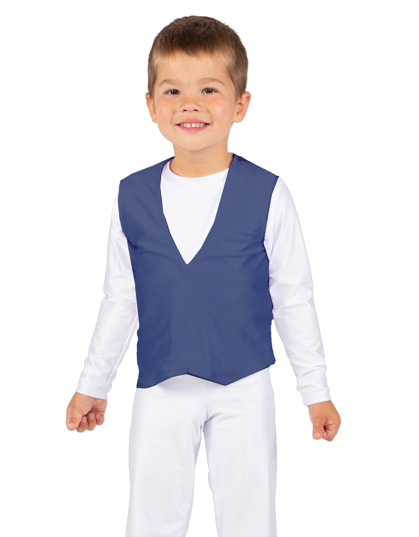 Solid Lycra Boys Vest