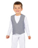 Solid Lycra Boys Vest