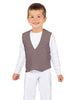 Solid Lycra Boys Vest