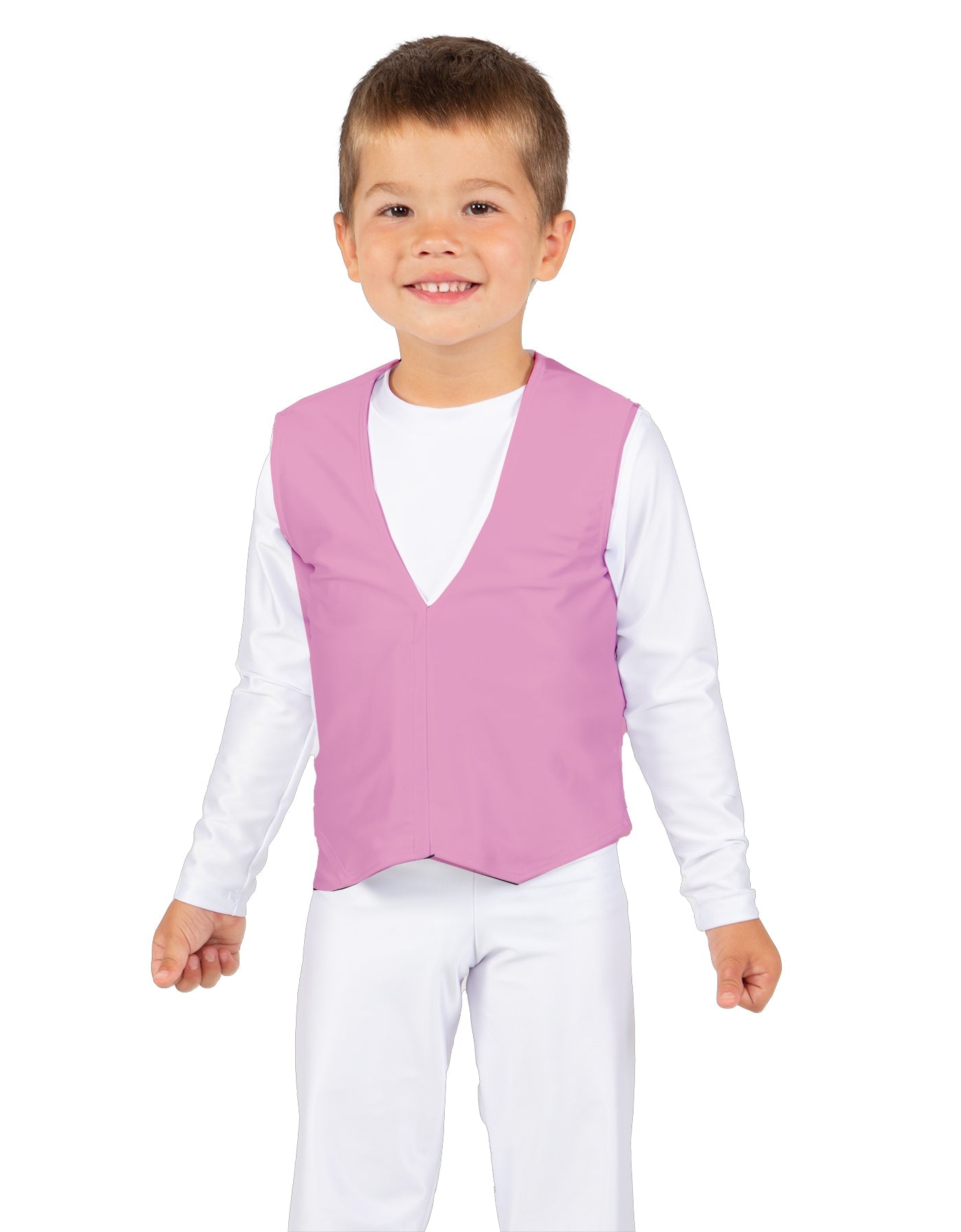 Solid Lycra Boys Vest