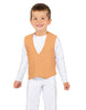 Solid Lycra Boys Vest