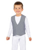 Solid Lycra Boys Vest